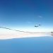 Egyptian Rafale aircraft refueled in mid-air by a Chinese YU-20 tanker.