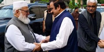 حکومت ،جماعت اسلامی مذاکرات ،قابل عمل تجاویز کا خیر مقدم کرینگے ،احسن اقبال