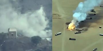 Houthi missile and drone attacks on Saudi Arabia; 13 civilians injured.