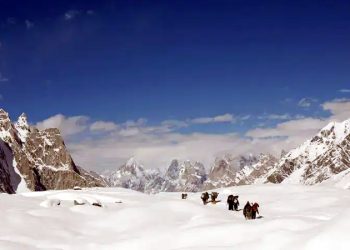 Increase in the number of foreign tourists in Gilgit-Baltistan.