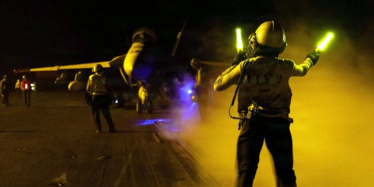 Iran strikes back at the US; claims to have targeted two destroyers and a US base in Jordan.