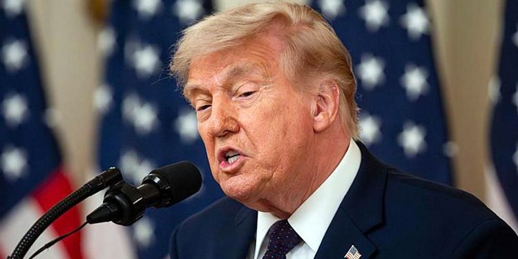 Iran will not be allowed to possess nuclear weapons Donald Trump.