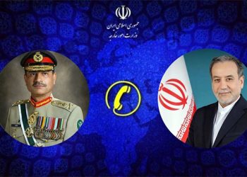 Iranian Foreign Minister holds telephone conversation with Field Marshal Asim Munir.
