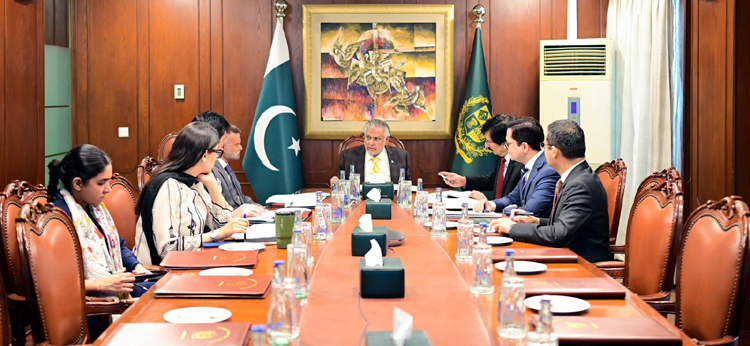 Meeting chaired by Ishaq Dar; review of preparations for upcoming multilateral diplomatic activities.