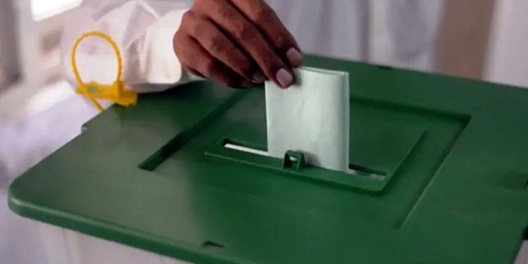 NA-168 by-election Scheduled polling time ends, vote counting begins.