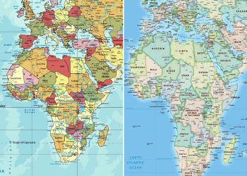 New UN global map approved; Africa's true size revealed.