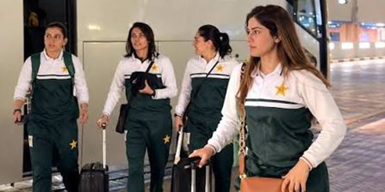 Pakistan women's cricket team departs for Japan for the Asian Games.