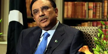 President Asif Ali Zardari has arrived in London.