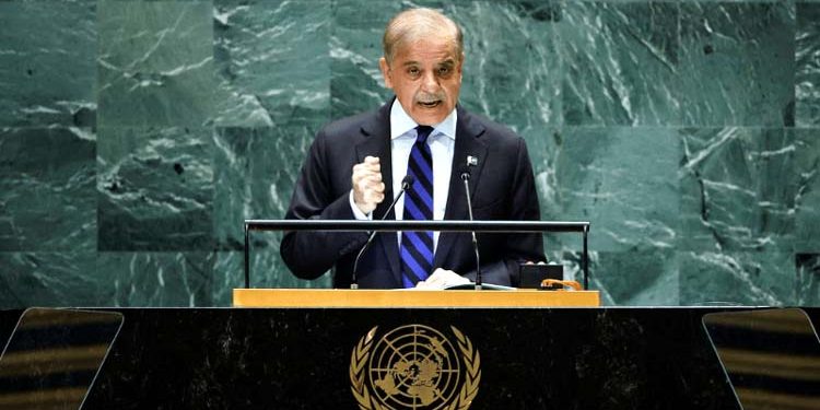 Prime Minister Shehbaz Sharif will address the General Assembly today.