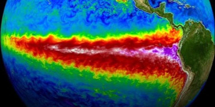 Record-breaking El Nino in the Pacific Ocean, meteorologists worried