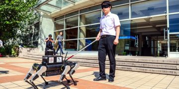 Robot ready to guide blind people