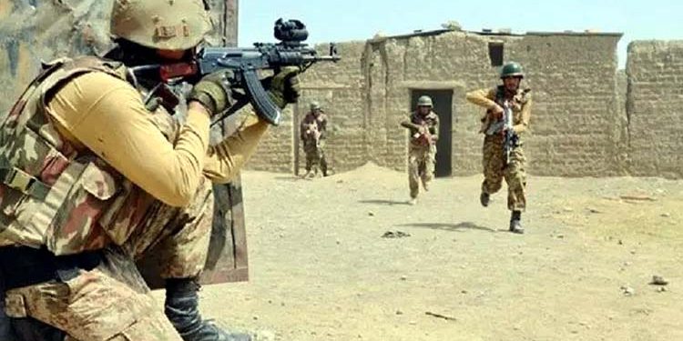Security forces' operations in Balochistan and Khyber Pakhtunkhwa; 7 terrorists killed.
