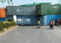 Seizure of containers in Islamabad and Rawalpindi; transporters demand immediate release of vehicles.