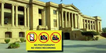 Sindh High Court bans video and photography