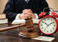 Stopwatch installed in the Federal Constitutional Court; each lawyer allowed 10 minutes for arguments.