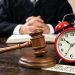 Stopwatch installed in the Federal Constitutional Court; each lawyer allowed 10 minutes for arguments.