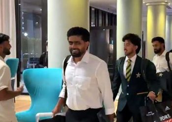 The Pakistan cricket team has arrived in Birmingham for the third Test.