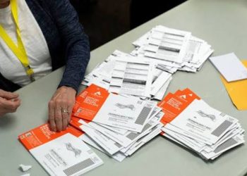 The US Supreme Court rejected Trump's request to ban mail-in voting.