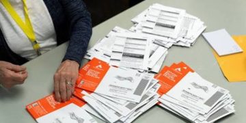 The US Supreme Court rejected Trump's request to ban mail-in voting.