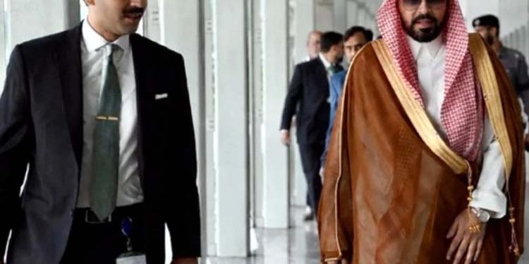The new Saudi ambassador has arrived in Pakistan.
