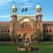 Twenty-six courtrooms in the Lahore High Court's new 11-story building will be inaugurated tomorrow.