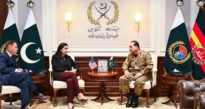 فیلڈ مارشل عاصم منیر سے امریکی افغانستان وار کمیشن کے وفد کی ملاقات