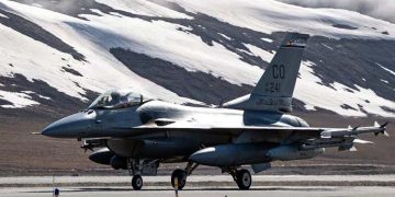 Why did US F-16 fighter jets arrive in Greenland