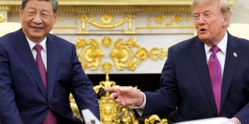 Xi Jinping holds 90-minute meeting with Trump; significant discussion on global affairs.