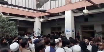 27 children, female teacher killed in private school roof collapse in Peshawar