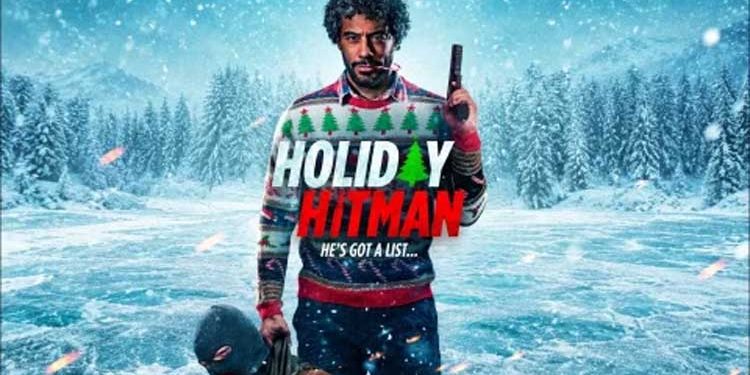 A whirlwind of action and humor in the style of John Wick this Christmas the new film The Holiday Hitman will be released next month.
