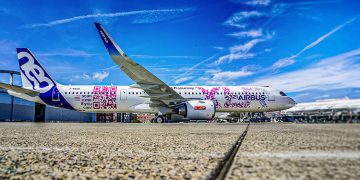 An aircraft with a range of 4,700 miles
