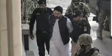 An alleged photo of Sohail Afridi's arrest has surfaced.
