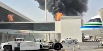 Attack on Riyadh airport Pakistani national killed, 11 injured.