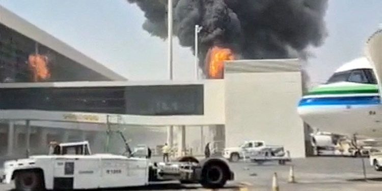 Attack on Riyadh airport Pakistani national killed, 11 injured.