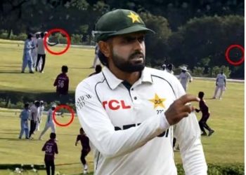 Babar Azam faces severe criticism for throwing a fan's phone.
