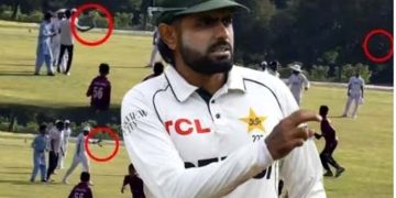 Babar Azam faces severe criticism for throwing a fan's phone.
