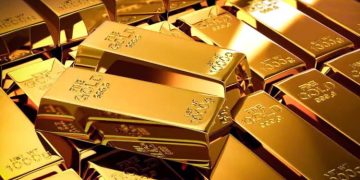 Big drop in gold price