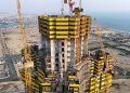 Burj Khalifa's reign ends; Jeddah Tower reaches 118 floors.