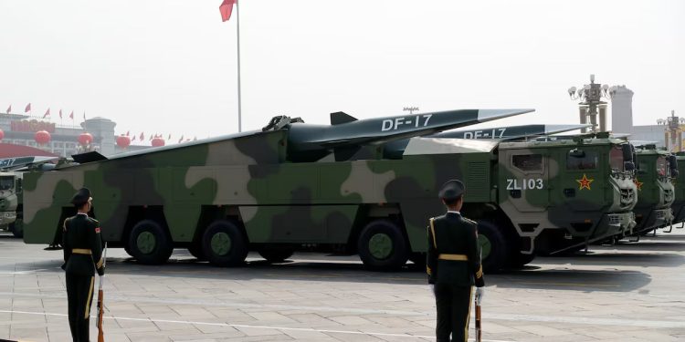 Challenging China's defense system US plans to develop a low-cost hypersonic missile.