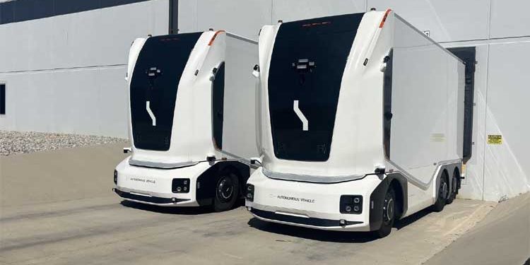 Driverless electric trucks have hit the roads in the US.