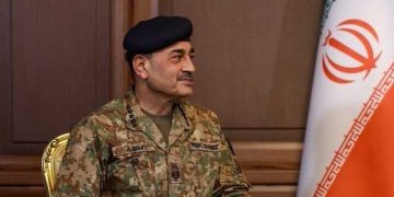 فیلڈ مارشل سید عاصم منیر تہران پہنچ گئے