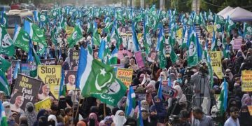 Hearing today on the petition against Jamaat-e-Islami's sit-in on Mall Road, Lahore.