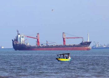 Iranian Revolutionary Guards claim two oil tankers struck naval mines in the Strait of Hormuz