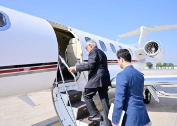 Ishaq Dar leaves for Tajikistan to attend the Shanghai Cooperation Organization meeting.