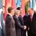 Ishaq Dar meets with Tajikistan's President Emomali Rahmon