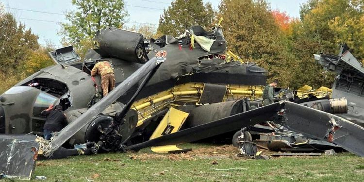 Italian military helicopter crashes in Bosnia; 4 killed, 11 injured