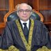 Justice Muneeb Akhtar has taken the oath as Acting Chief Justice.