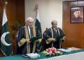 Justice Muneeb Akhtar has taken the oath as Acting Chief Justice of the Supreme Court.