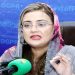 Khyber Pakhtunkhwa is in the grip of terrorism, yet the Chief Minister is perched atop a container Uzma Bukhari.