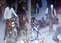 Lahore Motorcyclist assaults a girl riding a scooter.
